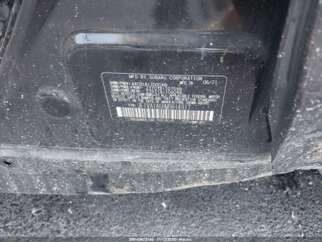 2021 SUBARU WRX JF1VA1A68M9814917 Photo 8