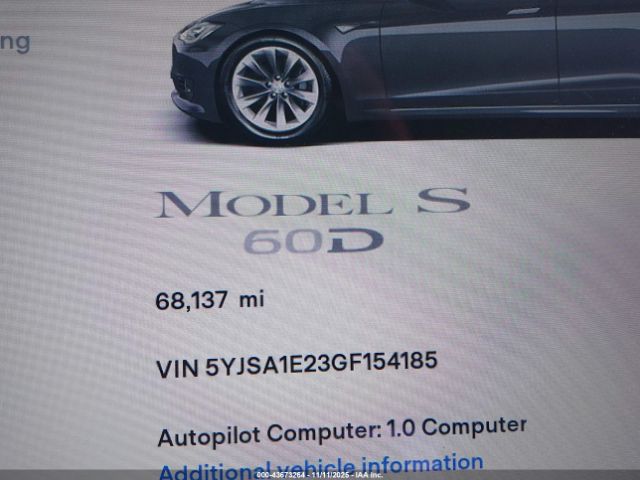 2016 TESLA MODEL S 5YJSA1E23GF154185 Photo 6