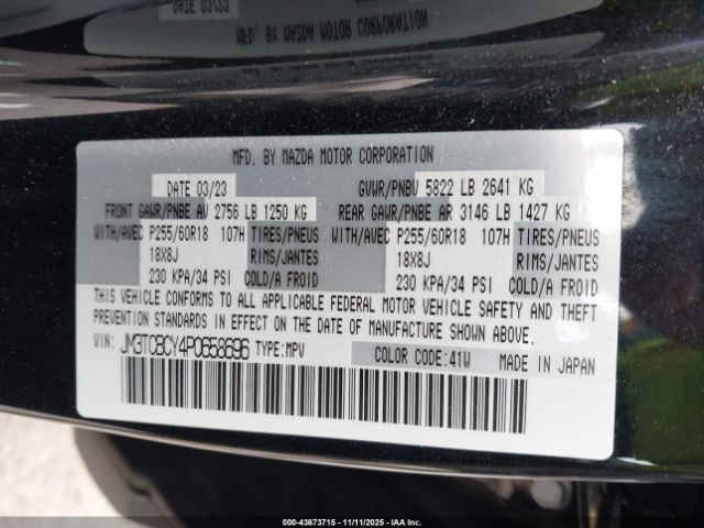2023 MAZDA CX-9 JM3TCBCY4P0658696 Photo 8