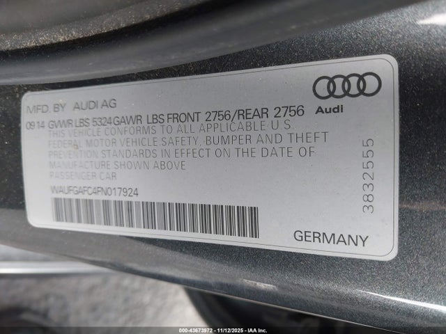 2015 AUDI A6 WAUFGAFC4FN017924 Photo 8