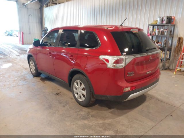 2015 MITSUBISHI OUTLANDER JA4AD2A38FZ003854 Photo 2