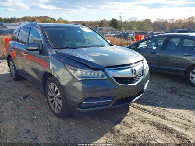 2014 ACURA MDX 5FRYD3H46EB002360 Photo 0