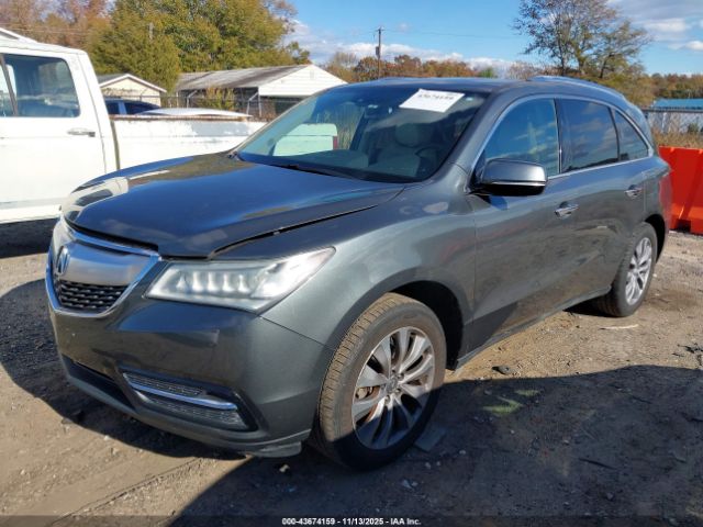 2014 ACURA MDX 5FRYD3H46EB002360 Photo 1
