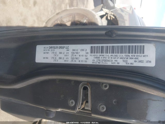 Aukcja sprzedaży 2011 Ram Ram 1500 Slt, vin: 1D7RV1GP5BS548154, numer aukcji: 43674182