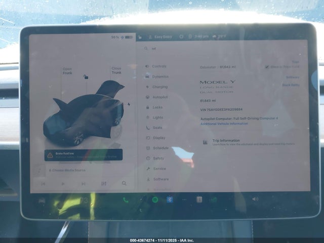 2023 TESLA MODEL Y 7SAYGDEE3PA209884 Photo 6