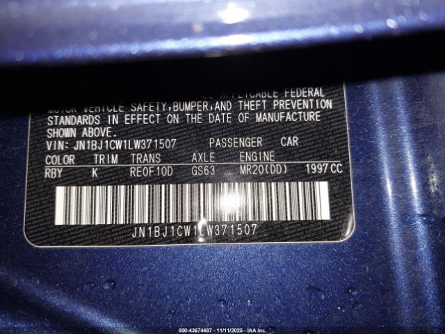 2020 NISSAN ROGUE SPORT JN1BJ1CW1LW371507 Photo 8