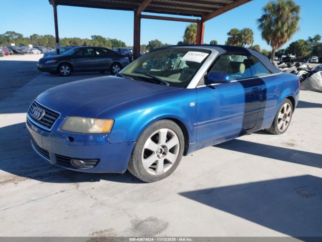 2006 AUDI A4 WAUAC48H36K011565 Photo 1