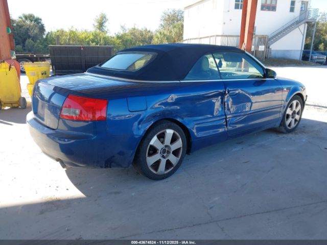 2006 AUDI A4 WAUAC48H36K011565 Photo 3