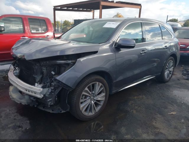 2018 ACURA MDX 5J8YD4H7XJL014733 Photo 1