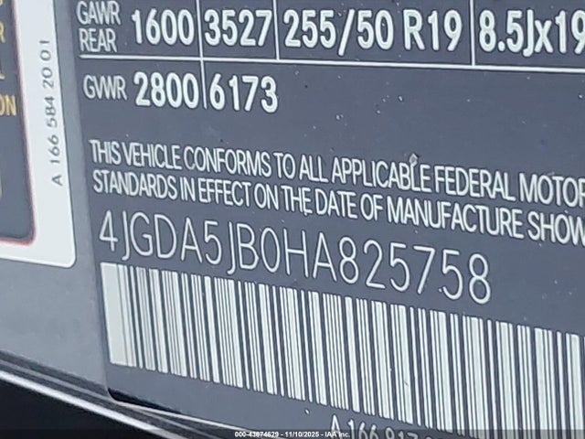 Mercedes-Benz GLE 350 2017 4JGDA5JB0HA825758 Image 9