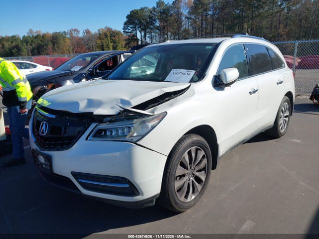2014 ACURA MDX 5FRYD4H43EB017405 Photo 1