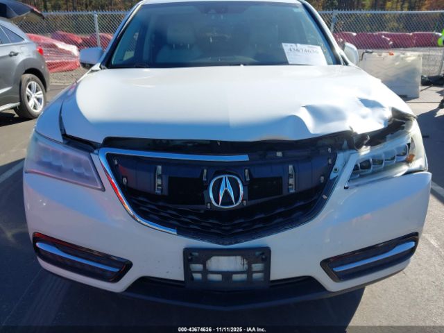 2014 ACURA MDX 5FRYD4H43EB017405 Photo 5