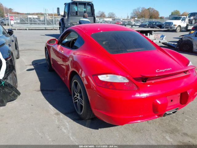 2007 PORSCHE CAYMAN WP0AA29807U762852 Photo 2
