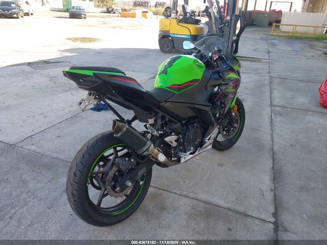 2022 Kawasaki Ex400 მანქანა იყიდება აუქციონზე, vin: JKAEXKG15NDAG9626, აუქციონის ნომერი: 43675192