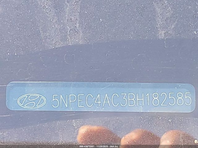 2011 HYUNDAI SONATA 5NPEC4AC3BH182585 Photo 8