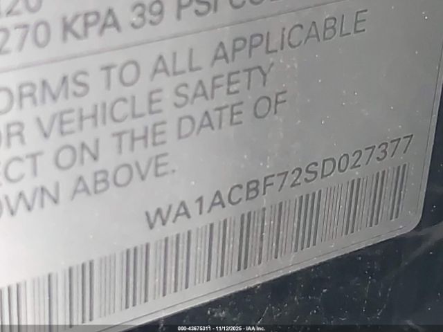 2025 AUDI Q7 WA1ACBF72SD027377 Photo 8