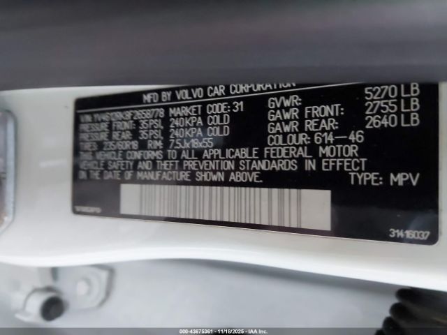 2015 VOLVO XC60 YV4612RK8F2658778 Photo 8