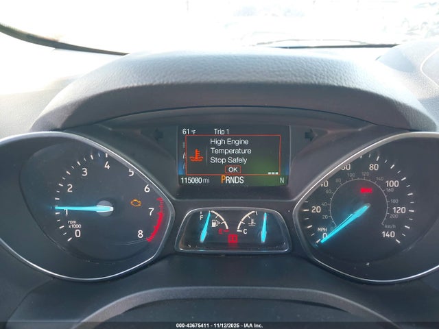2018 Ford Escape Titanium მანქანა იყიდება აუქციონზე, vin: 1FMCU0J99JUC68422, აუქციონის ნომერი: 43675411
