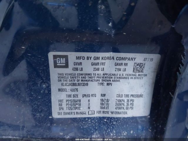 2020 BUICK ENCORE KL4CJASB0LB013249 Photo 8