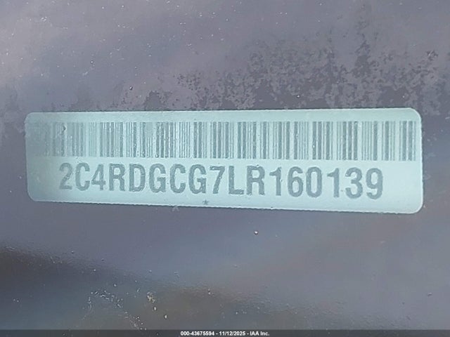 Dodge Grand Caravan Sxt 2020 2C4RDGCG7LR160139 Image 9