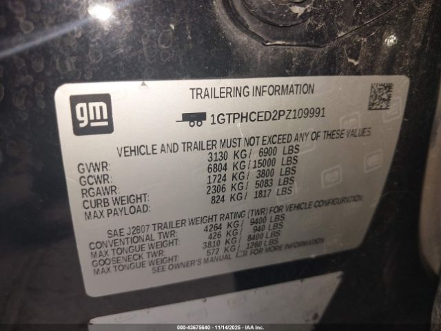 2023 GMC SIERRA 1500 1GTPHCED2PZ109991 Photo 8
