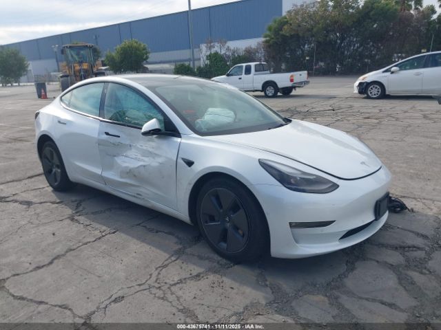 2022 TESLA MODEL 3 5YJ3E1EB3NF205920