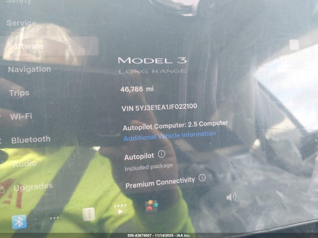 2018 TESLA MODEL 3 5YJ3E1EA1JF022100 Photo 6