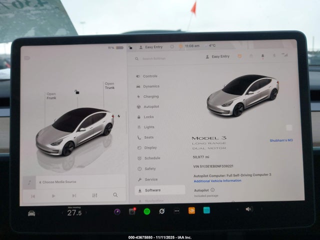 2022 TESLA MODEL 3 5YJ3E1EB0NF339221 Photo 6