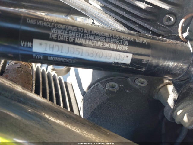 2008 HARLEY-DAVIDSON FLSTN 1HD1JD5158Y049409 Photo 9