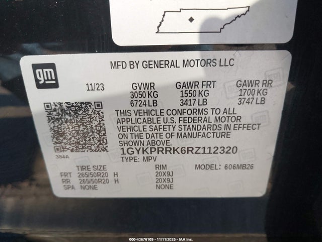 2024 CADILLAC LYRIQ 1GYKPRRK6RZ112320 Photo 8