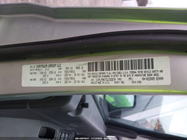 2012 JEEP LIBERTY 1C4PJMAK7CW152670 Photo 8