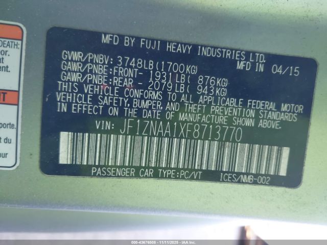 2015 SCION FR-S JF1ZNAA1XF8713770 Photo 8