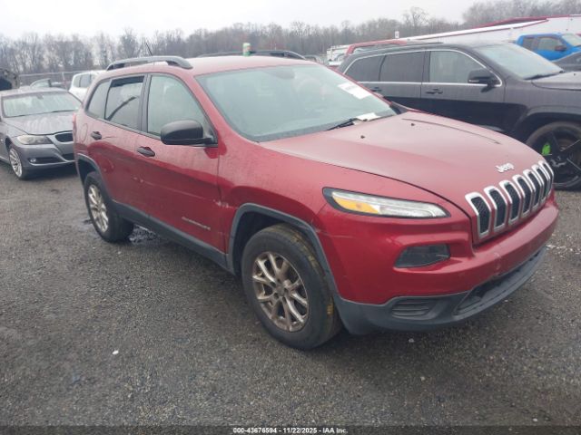 2016 JEEP CHEROKEE 1C4PJMAB3GW348675
