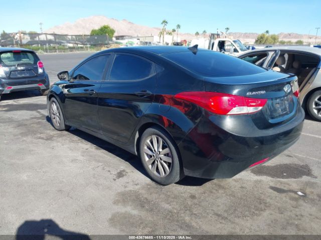 2011 HYUNDAI ELANTRA KMHDH4AE3BU090084 Photo 2
