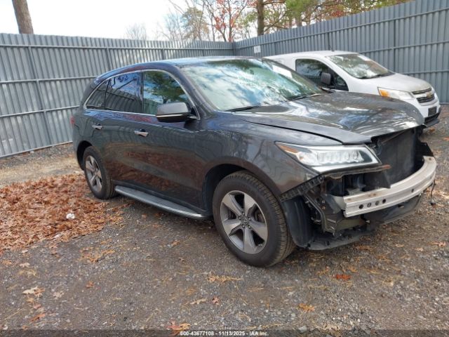 2014 ACURA MDX 5FRYD4H26EB029482 Photo 0
