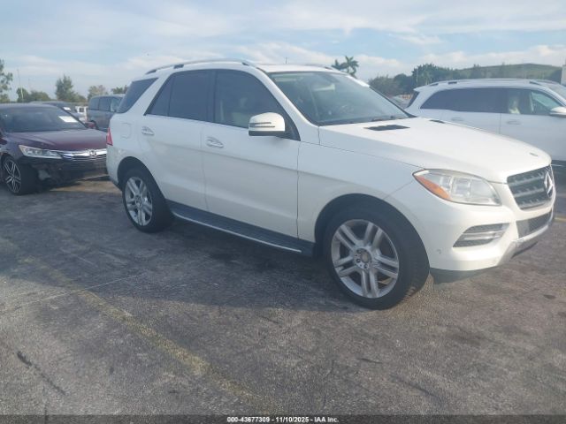 2015 MERCEDES-BENZ ML 350 4JGDA5JB9FA580438
