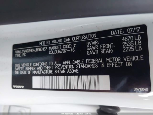 2018 VOLVO S60 INSCRIPTION LYV402HK4JB165167 Photo 8