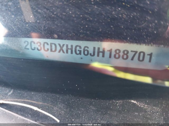 2018 DODGE CHARGER 2C3CDXHG6JH188701 Photo 8