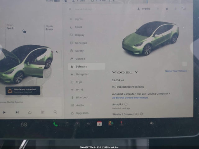 2023 TESLA MODEL Y 7SAYGDED3PF966665 Photo 6