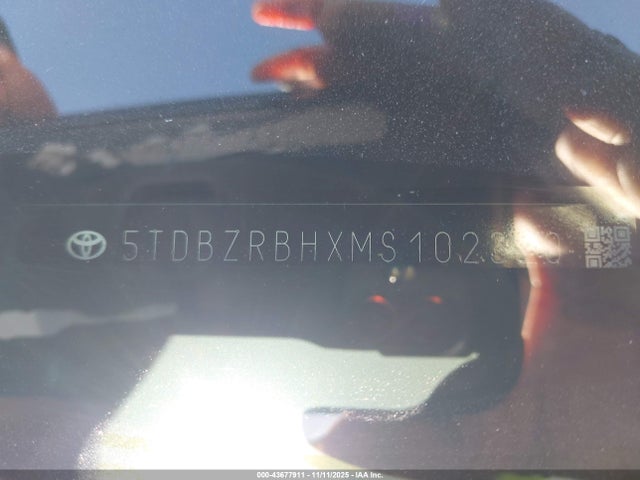 5TDBZRBHXMS102320 Toyota 2gr-fks