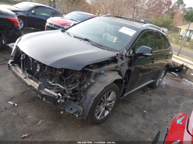 2013 LEXUS RX 450H JTJBC1BA4D2053092 Photo 1