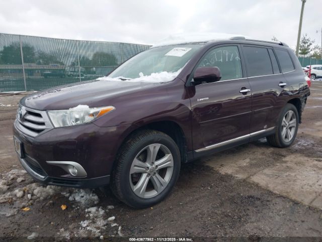 2013 TOYOTA HIGHLANDER 5TDDK3EH1DS256243 Photo 1