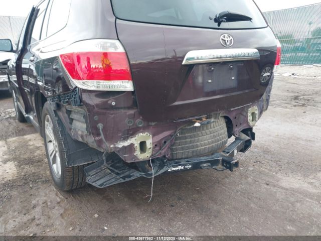 2013 TOYOTA HIGHLANDER 5TDDK3EH1DS256243 Photo 5