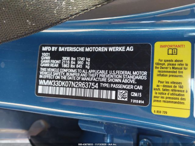 2022 MINI HARDTOP WMW33DK07N2R63754 Photo 8