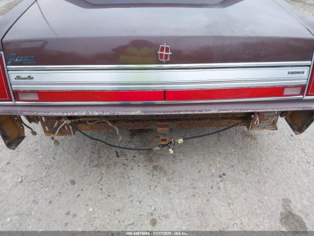 1988 LINCOLN TOWN CAR 1LNBM81F0JY771409 Photo 5