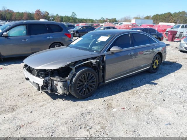 2019 AUDI A8 L WAU8DAF8XKN010967 Photo 1