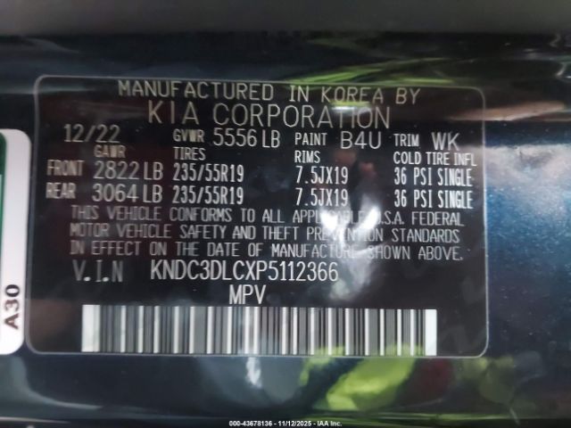 2023 KIA EV6 KNDC3DLCXP5112366 Photo 8