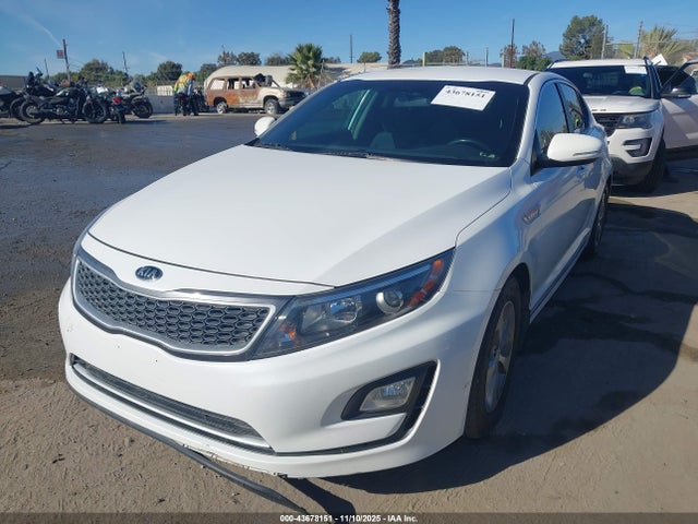 43678151 :رقم المزاد ، KNAGM4AD9E5075170 vin ، 2014 Kia Optima Hybrid Lx مزاد بيع