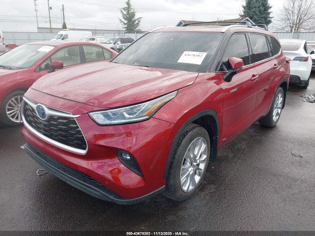 Toyota Highlander Hybrid Limited 2021 5TDXBRCH4MS064060 Image 2