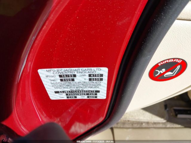2004 JAGUAR XJ SAJWA71C64SG22478 Photo 8